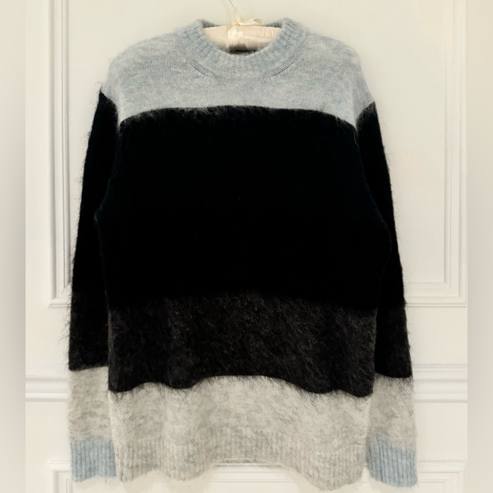 Acne Studios blue mohair sweater